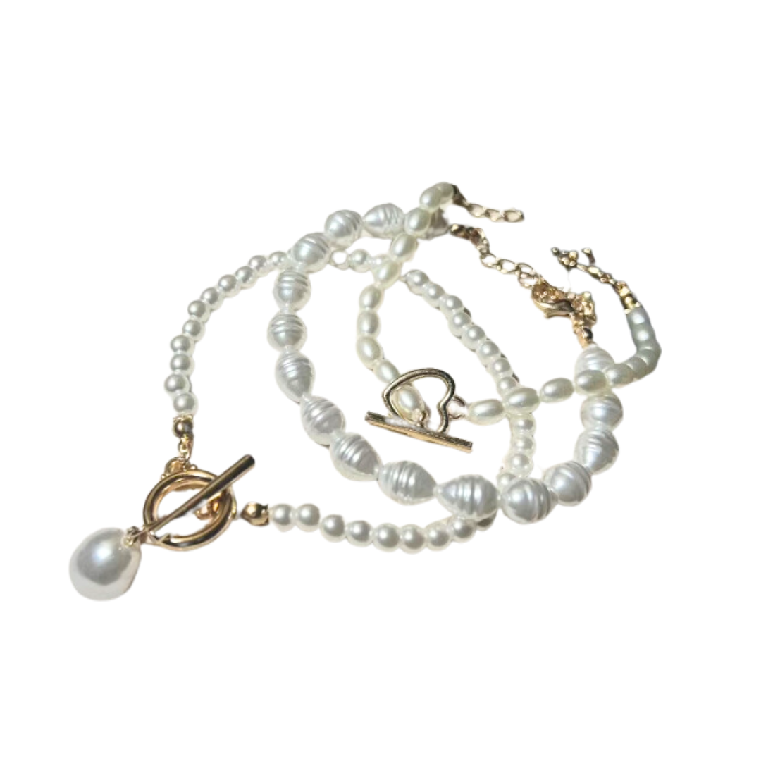 "Pearly" Armbänder Set